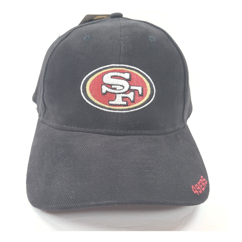Game Day San Francisco 49ers Hat Mens Black American Football Team NFL Cotton